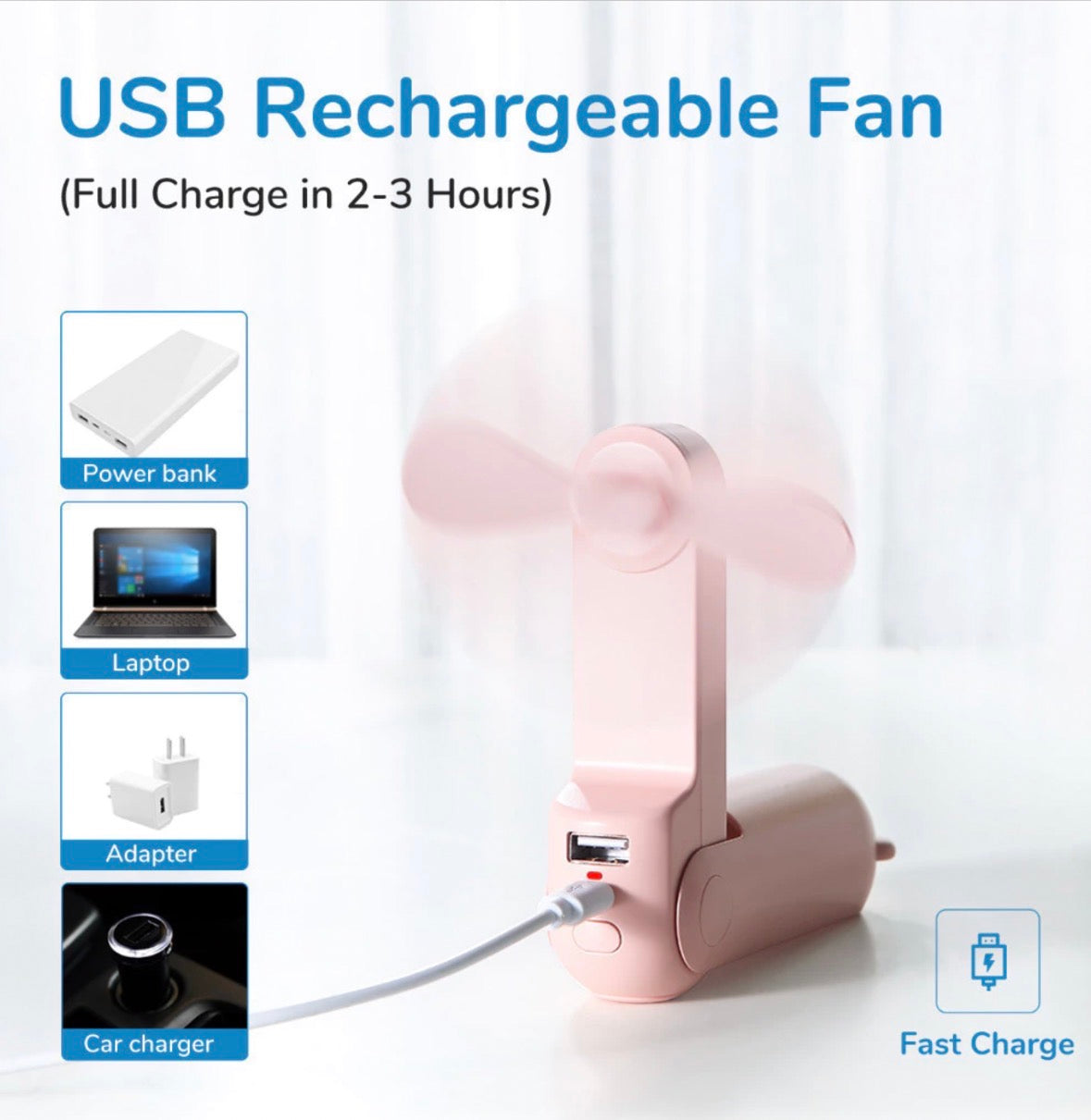 Pocket Cooling Fan – Stay Cool Anywhere